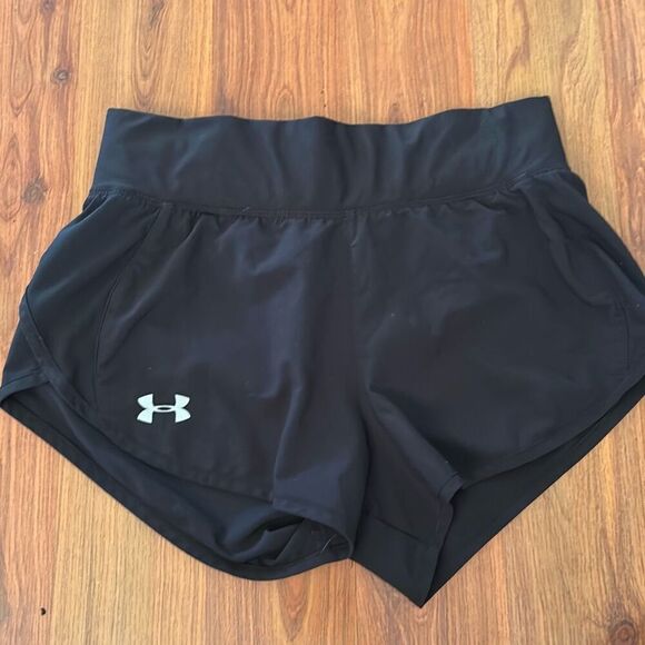 Under Armour black running athletic shorts xs - Picture 1 of 6